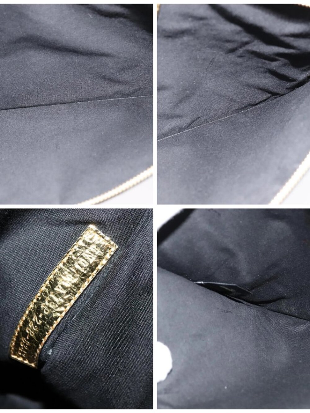 FENDI Clutch Bag Leather Brown Gold Auth mr1110V - Picture 15 of 16